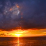 Sonnenuntergang Bali Indonesien