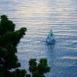 Fischer am Meer Amed Bali Indonesien
