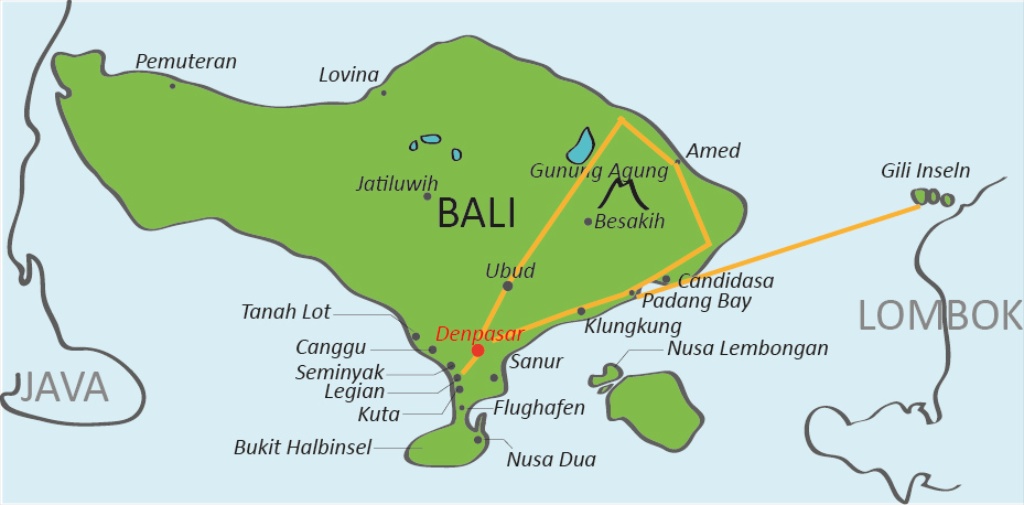 Rundreise Bali 10-14 Tage